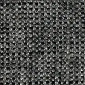 Dark gray fabric texture with a dense, irregular weave and matte finish, displaying subtle tonal variations and a nubby surface quality.